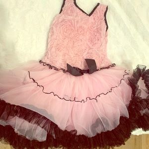 Girls party dress, fun summer dress